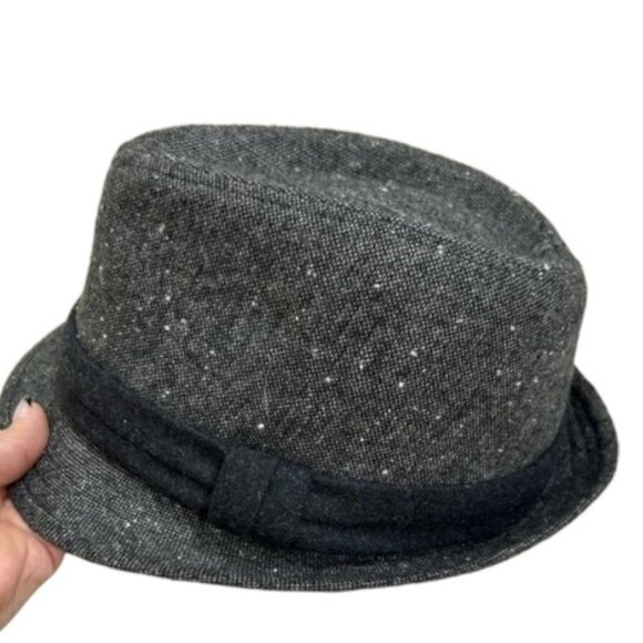 Goodfellow & Co. grey/black Dobby Fedora hat size L/XL - Picture 7 of 10